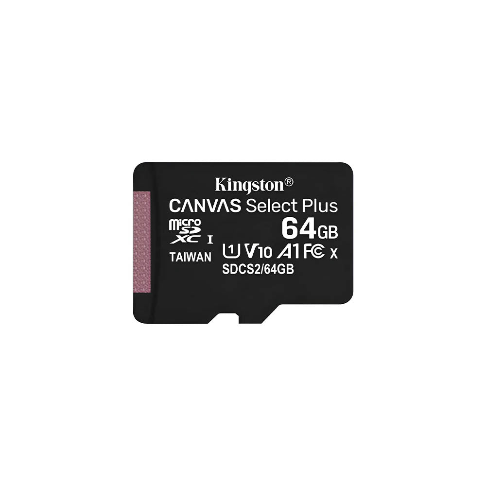 Cartão De Memória 64gb Micro Sd Card Kingston Canvas Select Plus Cl 10 - SDCS364GB