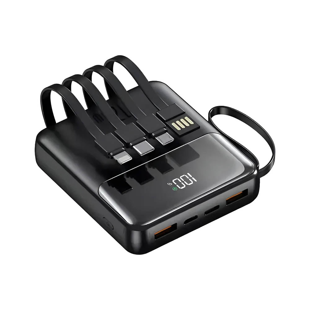 Carregador Portatil Power Bank MiniMen 10000Mah Multiconexoes PD 22,5W - MM-CDB322
