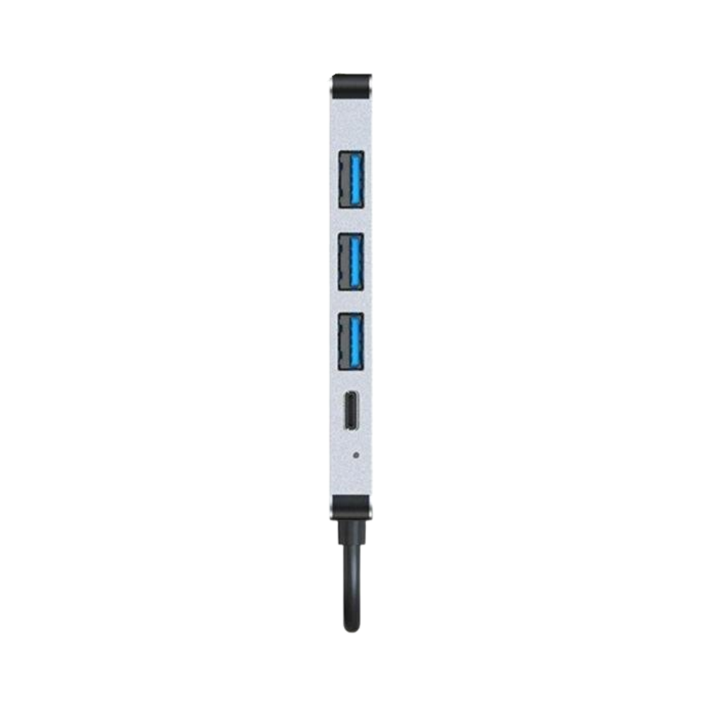 Hub Adaptador USB-C Fortrek Com 5 Portas 3x USB-A 1x HDMI 1x USB-C Preto - 85971