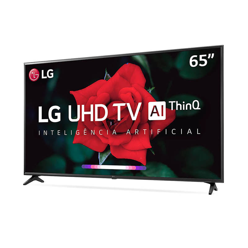 Smart TV Led LG 65" UHD Wi-fi Bluetooth USB HDMI Thinq AI Alexa Integrada - 65UN7100PSA