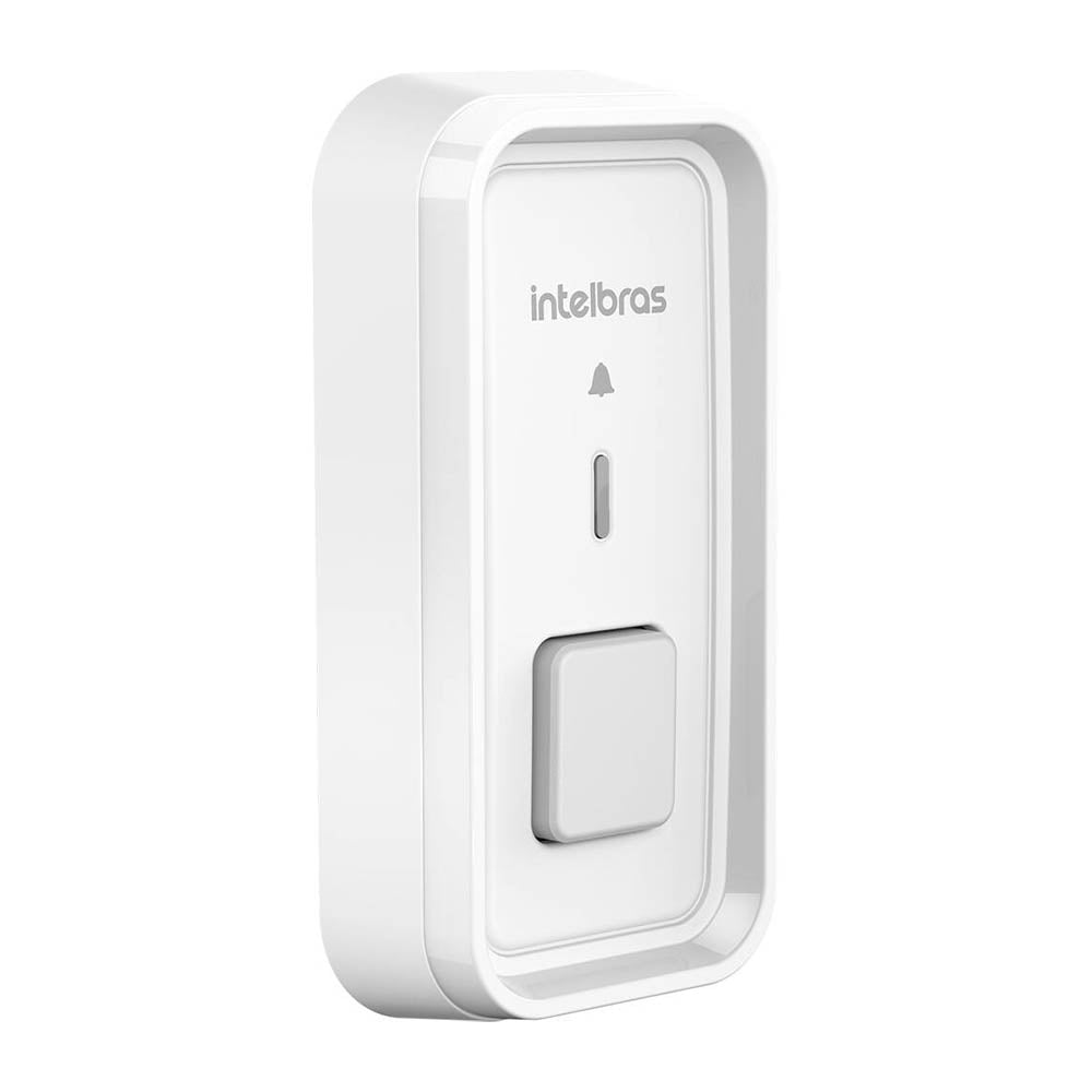 Campainha Sem Fio Com Bateria Intelbras Cib 101S Branca - 4520063