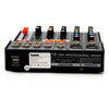 Mesa De Som Tomate USB Mixer 5 Canais TYT-005