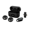 Kit C/ 2 Microfones Sem Fio Magnético Lapela Tipo-C e Lightning aGold C/ Base e Redução de Ruído - MCF-38A