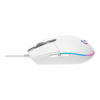 Mouse Gamer Logitech G203 LightSync 6 Botões 8000dpi Branco C/ Rgb - 910-005794