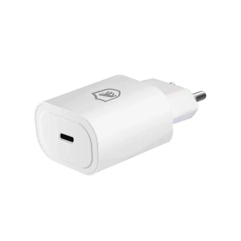 Carregador de Parede Usb Tipo C Turbo GShield QC 3.0 Até 25W Branco - GS-6032