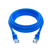 Patch Cord Cabo De Rede 10m Cat5 Azul