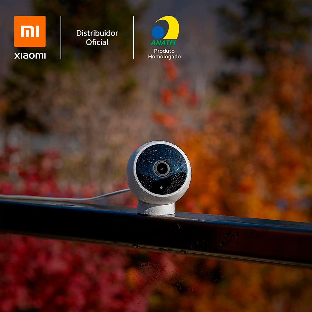 Câmera De Segurança Residencial Wi-fi Xiaomi Full HD Branca