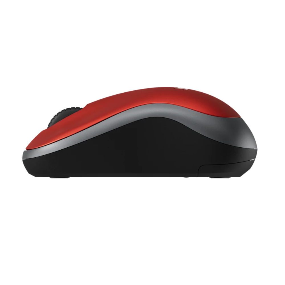 Mouse Sem Fio Logitech M185 Vermelho - 910-003635
