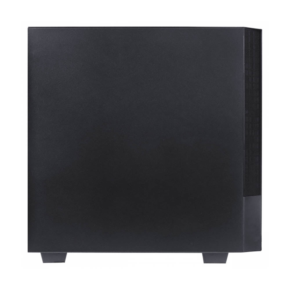 Gabinete Gamer PCYes Mid Tower Gravity Preto Com Lateral Invertida em Vidro Temperado C/ 2 Fans RGB - GRPTRGB1FV