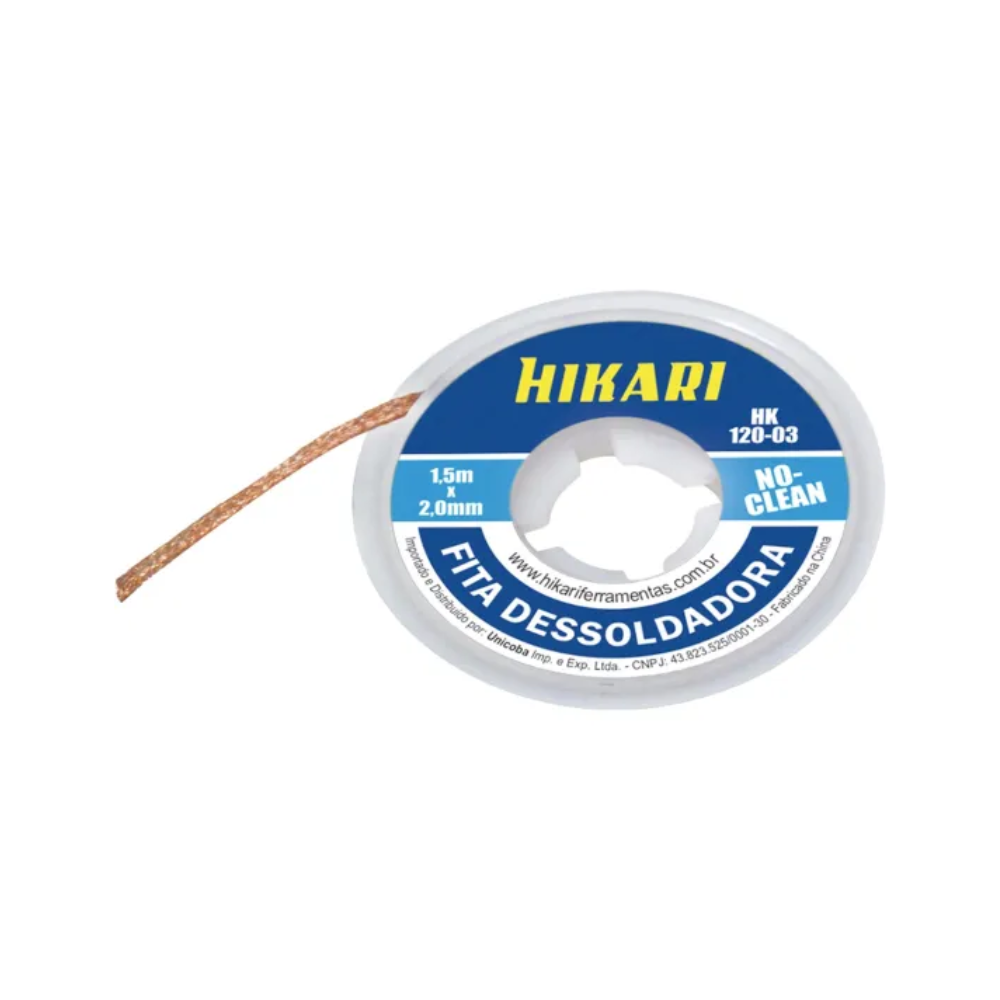 Fita Dessoldadora Hikari 1,5 x 2,0mm HK120 - 84259