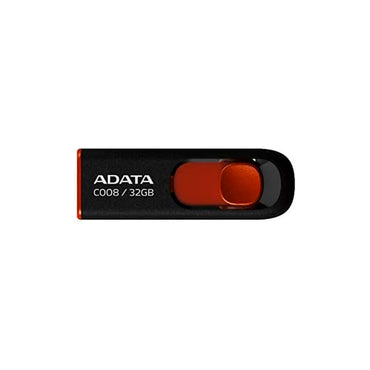 Pen Drive 32gb USB Adata 32G Preto / Vermelho - AC00832GRKD