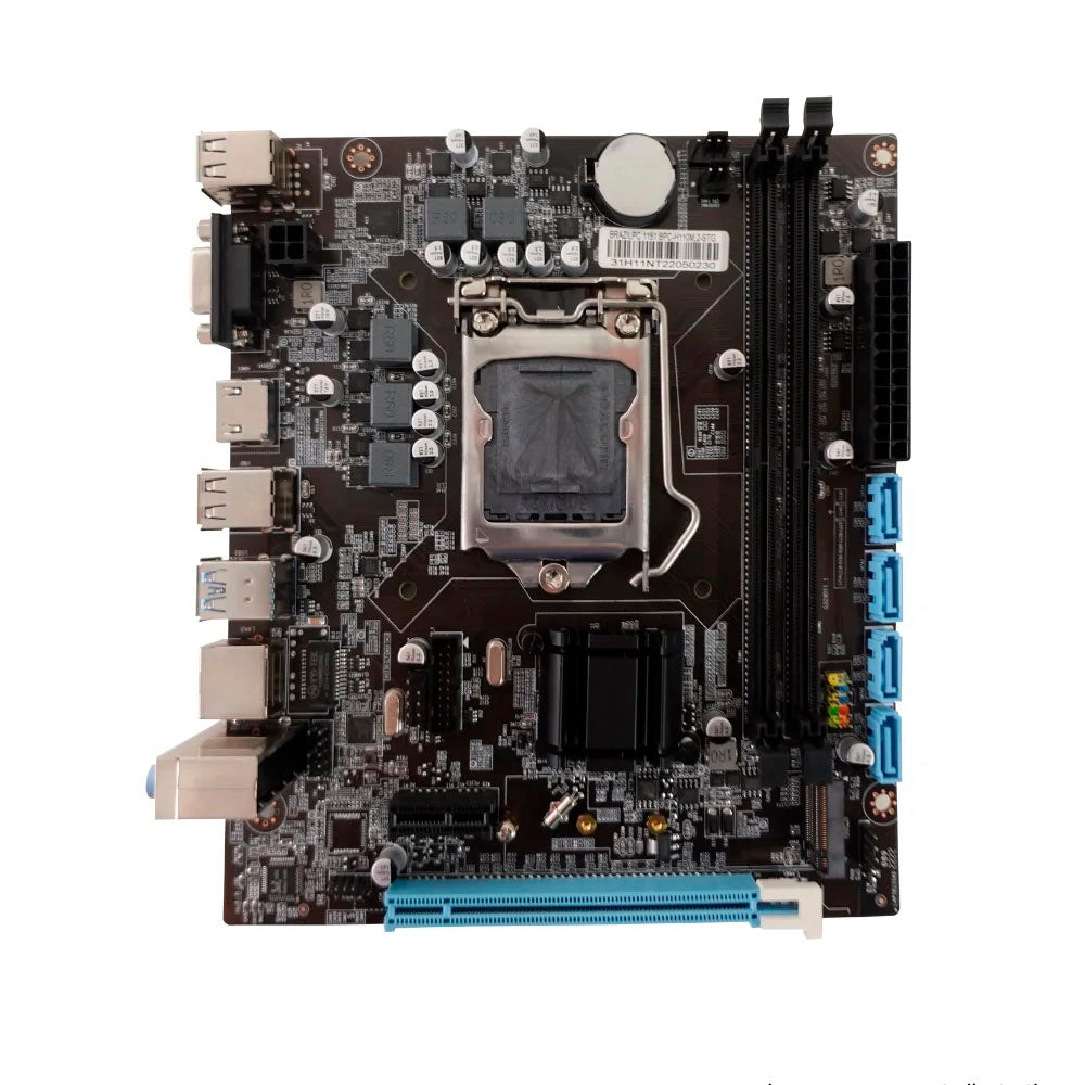 Placa Mae BrazilPC H110 Ddr4 Vga Hdmi m.2 Socket 1151 - BPC-H110M.2-STG