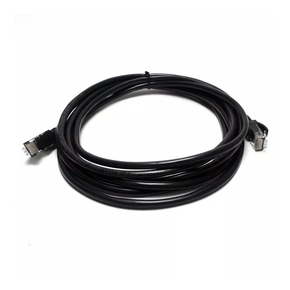 Patch Cord Cabo De Rede Cat6 C/ Conectores Blindados 10 metros