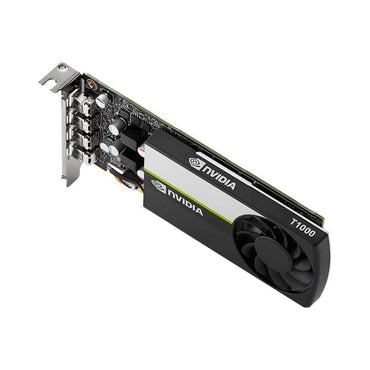Placa De Video 4gb Quadro Turing T1000 Gddr6 NVidia 128bits 4x Mini DisplayPort - VCNT1000-PB
