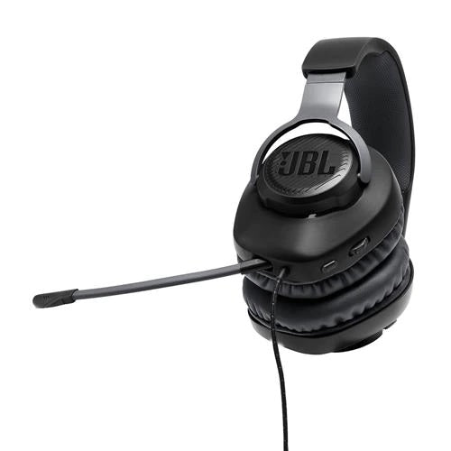 Headset Gamer Jbl Quantum 100 P3 com Adaptador P2 Preto  - 72159