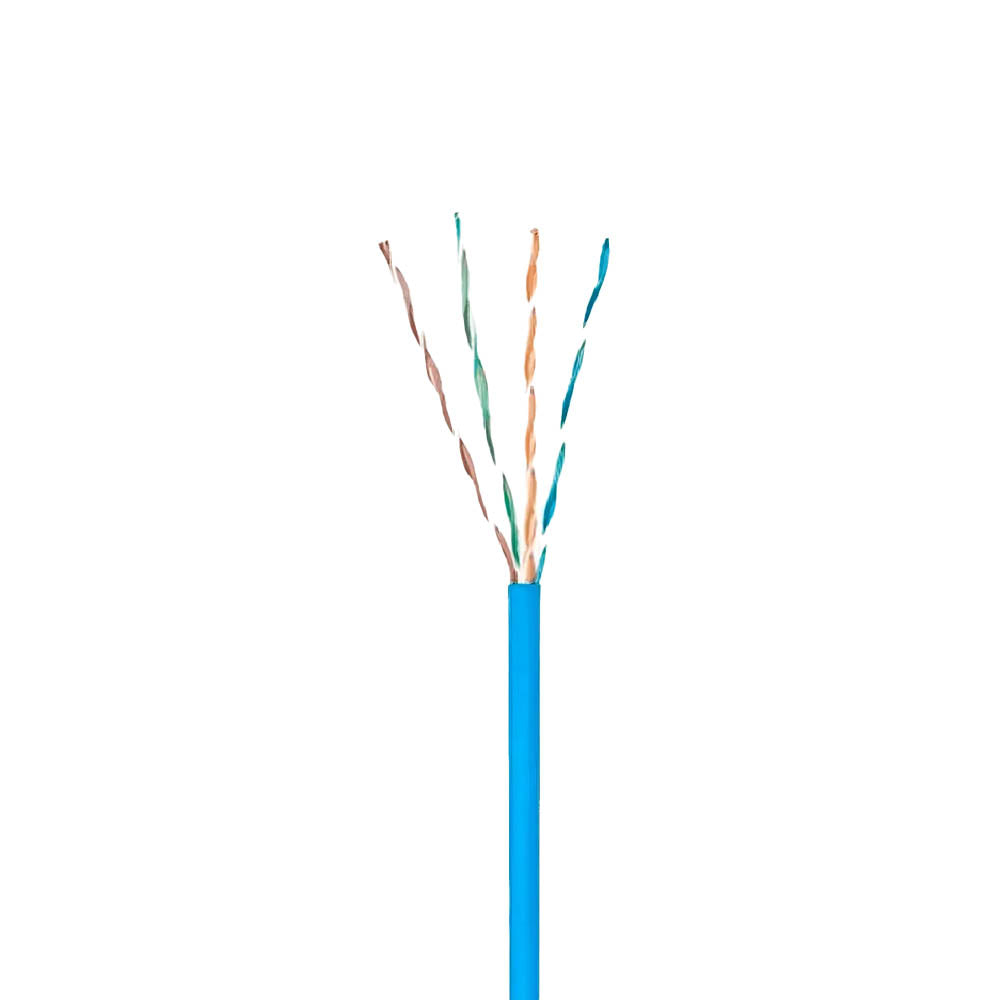 Cabo De Rede Cftv 4 Pares 24AWG Intelbras Multi Cam MC8CAZ Cx C/305mts Azul - 4830178
