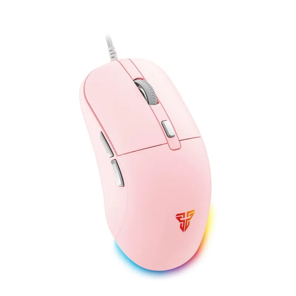 Mouse Gamer  Fantech Kanata 6 Botões 3600dpi Rosa RGB - VX9S PINK