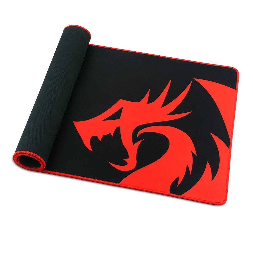 Mousepad Gamer Redragon Kunlun 880X420mm Preto e Vermelho - P006A