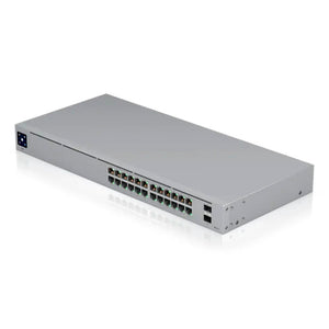 Switch 24 Portas Gigabit 10/100/1000 + 02 Sfp Ubiquiti Unifi Gerenciavel - USW-24-BR