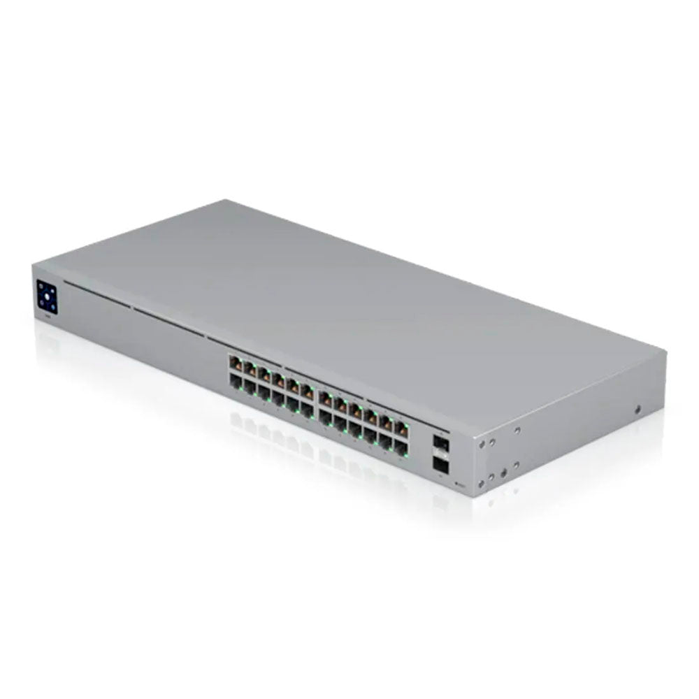 Switch 24 Portas Gigabit 10/100/1000 + 02 Sfp Ubiquiti Unifi Gerenciavel - USW-24 Truedata