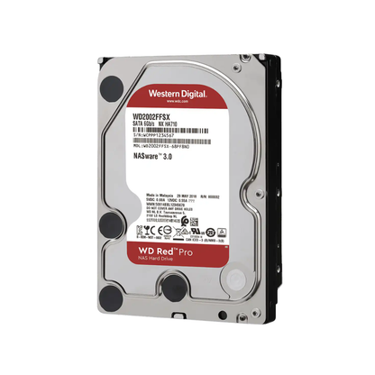 Hd Para Servidor Nas 6tb Western Digital Wd Red Pro Sata III 6gb/S 256mb - WD6005FFBX