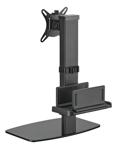 Suporte de Mesa Fixo para Monitor 17" a 32" Vertical PCYes - SMD-100