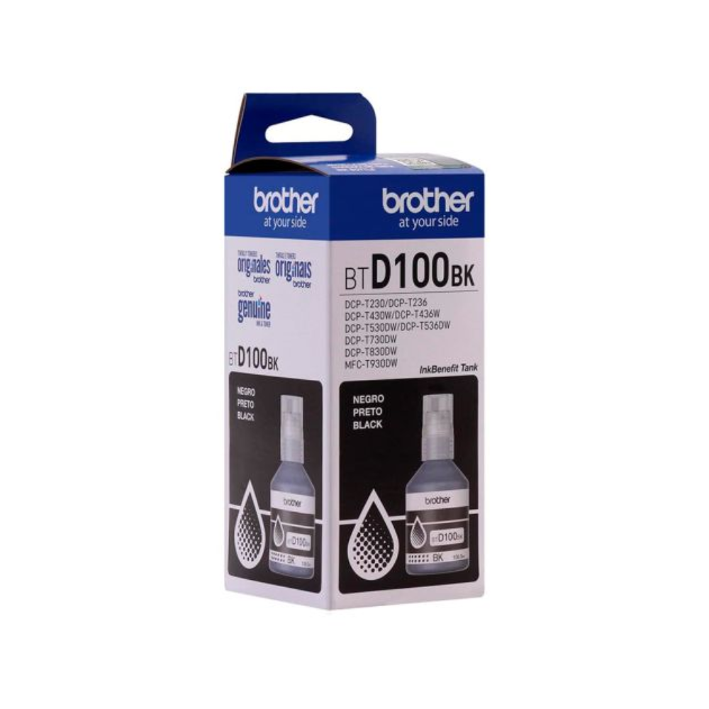 Refil De Tinta Brother 7.5K Preto - BTD100BK