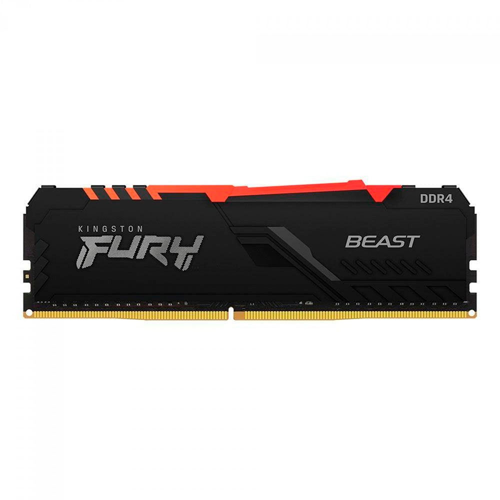 Memoria para Desktop DDR4 16gb 3200mhz Kingston Fury Beast RGB - KF432C16BBA/16 Truedata