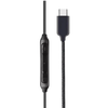 Fone De Ouvido Intra-Auricular Com Fio Tipo C aGOLD Preto - FN-A61