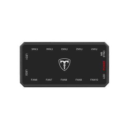 Controlador de Fans T-Dagger RGB Preto 06 Pinos - T-TGFC414