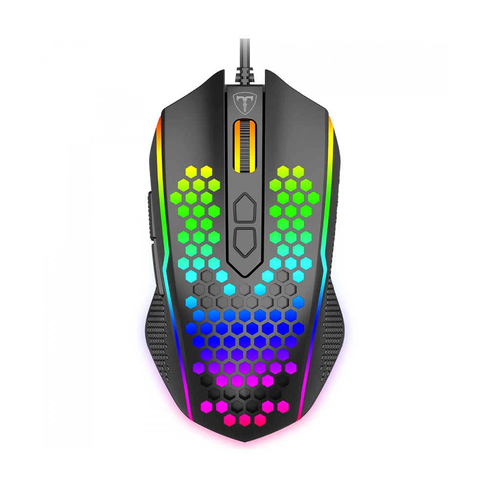 Mouse Gamer T-Dagger Imperial V4 10 Botões 10000dpi RGB - T-TGM310
