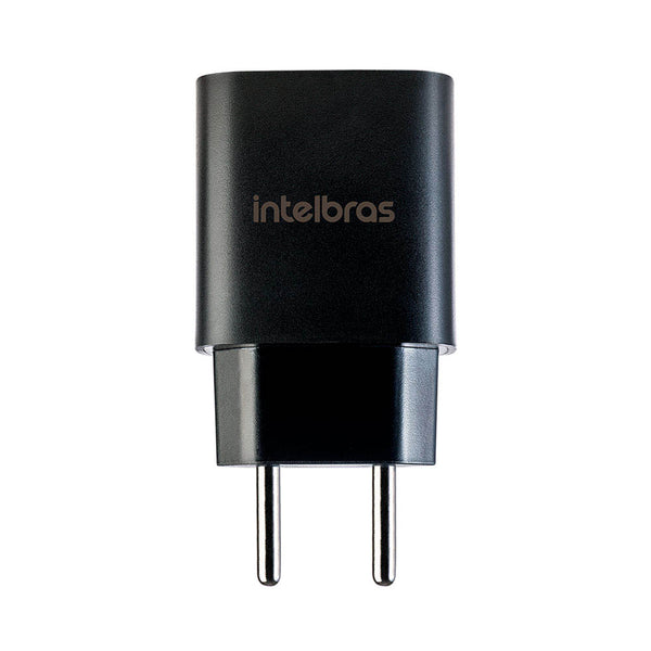 Carregador De Parede com 1 Saída Usb Tipo C PD 20W Intelbras EC10 Preto - 4820104