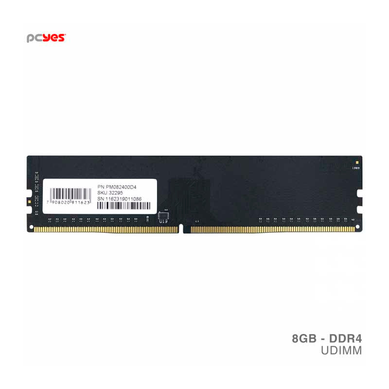 Memoria Ddr4 8gb 2400Mhz PCYes - PM082400D4 Truedata
