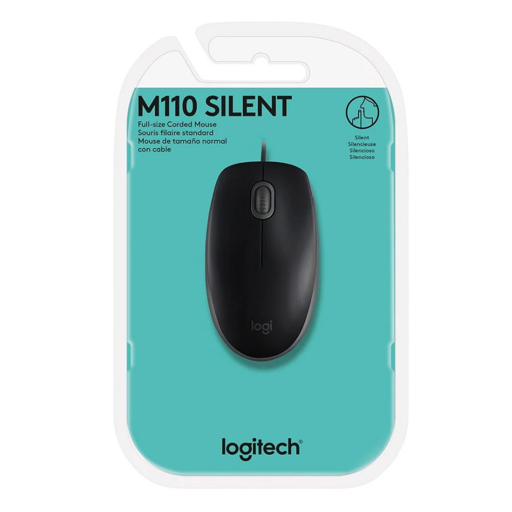 Mouse Usb Logitech Business B100 Preto - 910-001439
