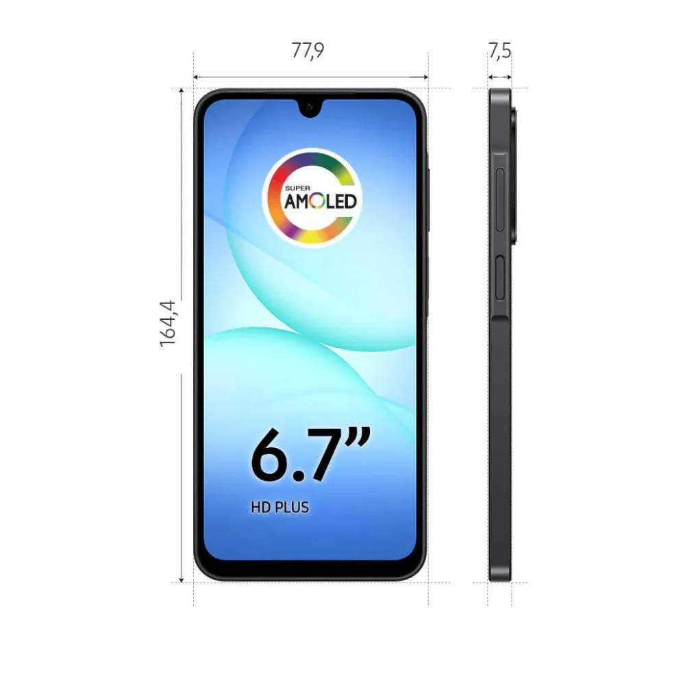 Smartphone Samsung Galaxy A17 4G 128Gb 4Gb Tela 6.7" Preto - SM-A175F/DS