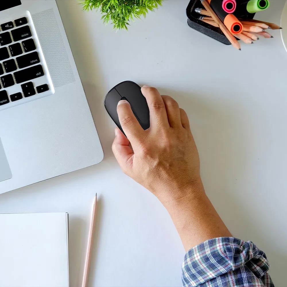 Mouse Sem Fio Multi MS300 1200Dpi Preto - MO380
