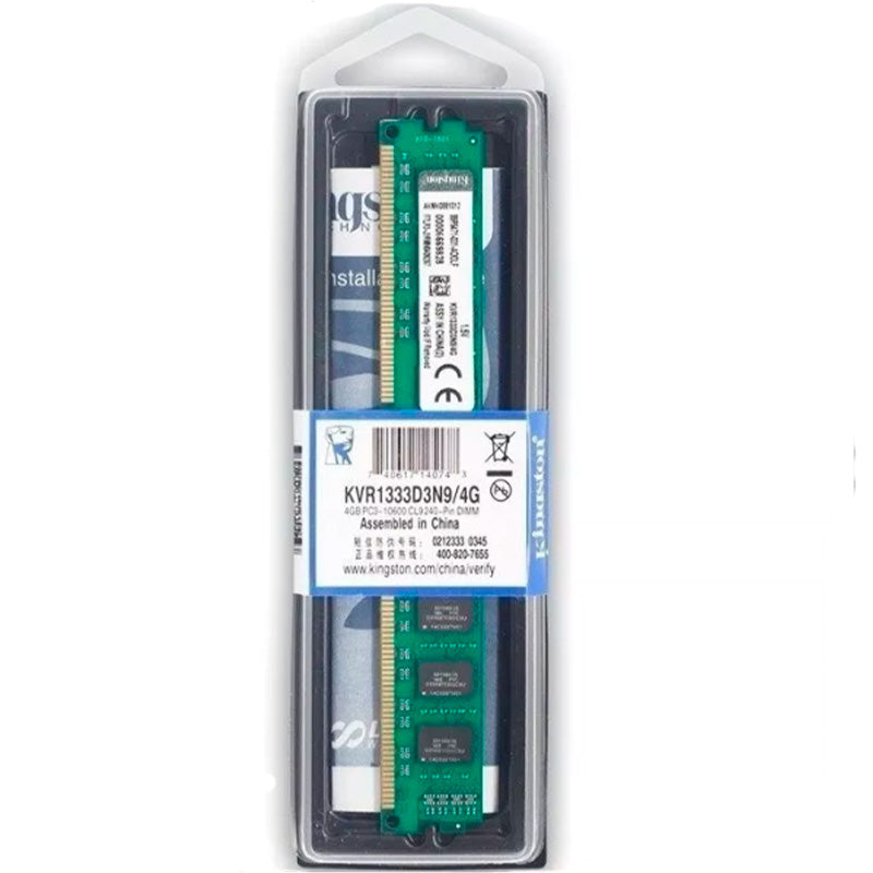 Memoria Ddr3 4gb 1333 Mhz Kingston Kvr1333d3n9/4g