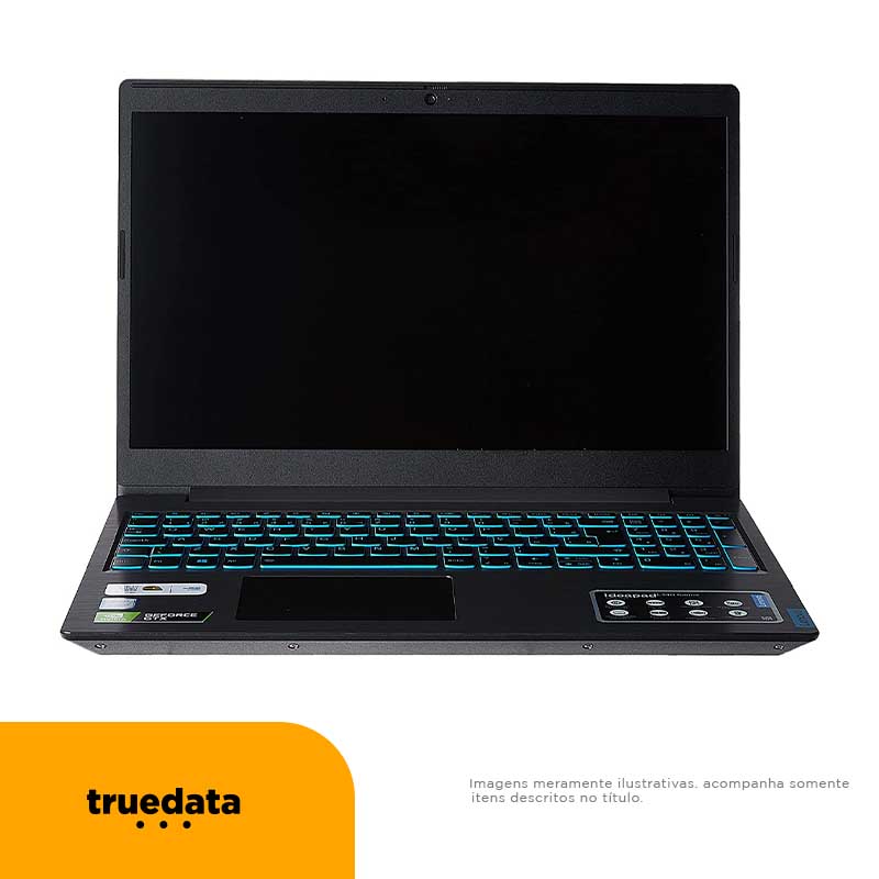 Notebook Gamer Lenovo Ideapad Intel Core i5-9300HF 8gb 256Gb Ssd GTX 1050 3Gb Win10 Home 15.6 Pols Cinza / Azul - L340-1