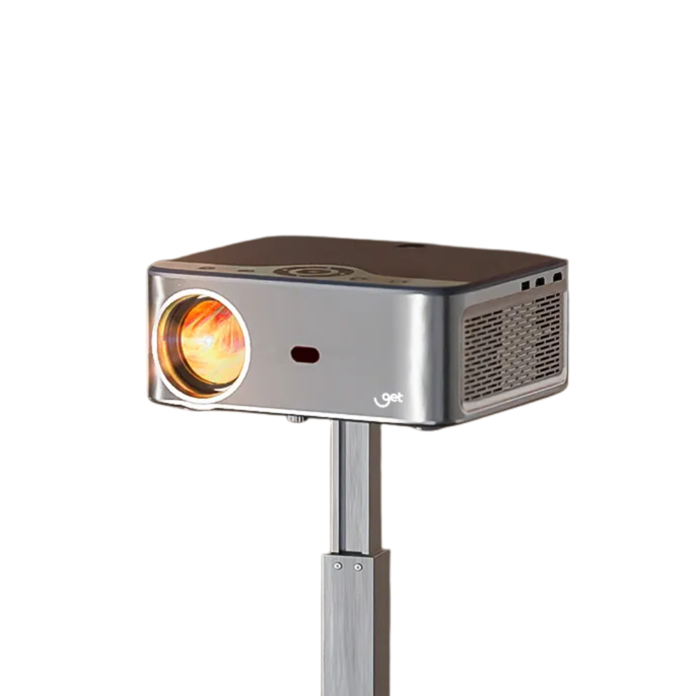 Projetor Smart GET Vision  Full HD 7000 Lumens Android 12 C/ Alto Falante LED 2x HDMI Usb Wi-Fi 250 Pols - 72499