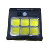 Luminária Arandela LED C/ Sensor e Painel de Carregamento Solar 1200Mah Bomvink - BOM-4204