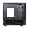 Gabinete Gamer PCYes Mid Tower Gravity Preto Com Lateral Invertida em Vidro Temperado C/ 2 Fans RGB - GRPTRGB1FV