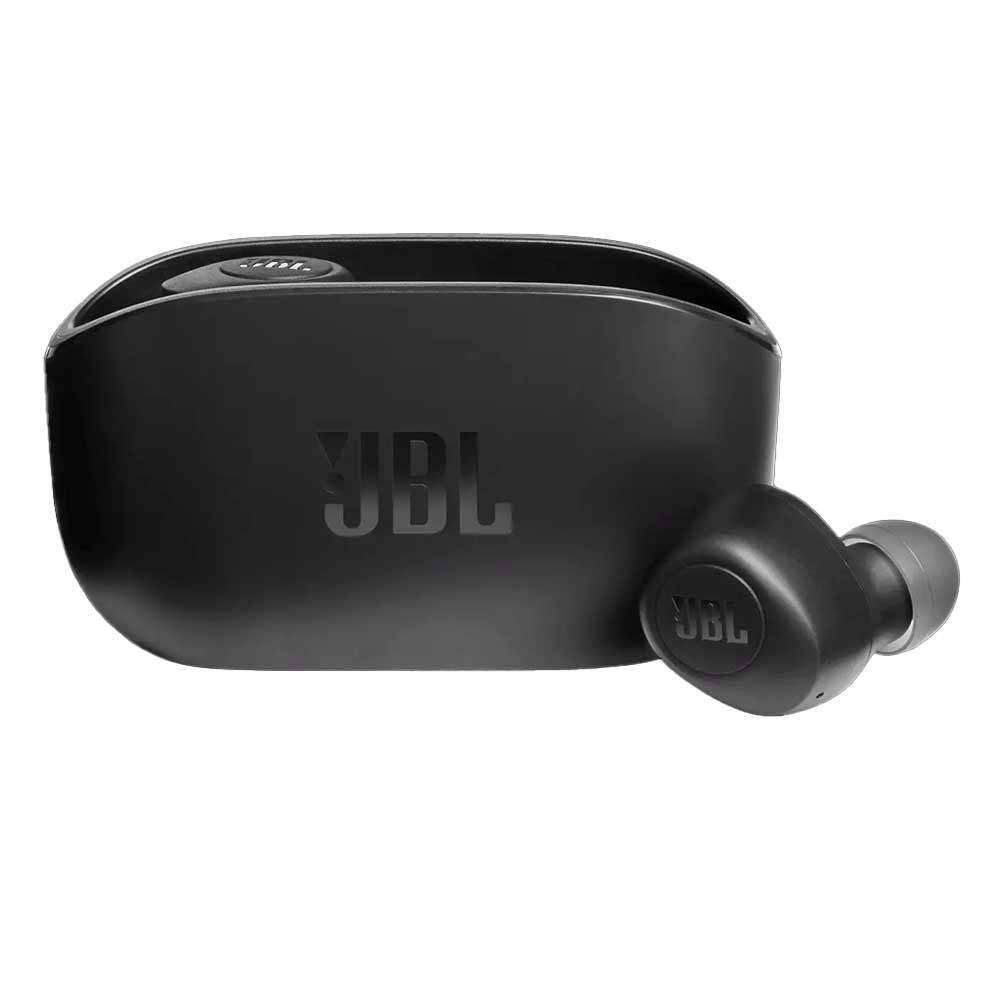 Fone De Ouvido Bluetooth JBL Intra Auricular Wave 100 TWS Preto