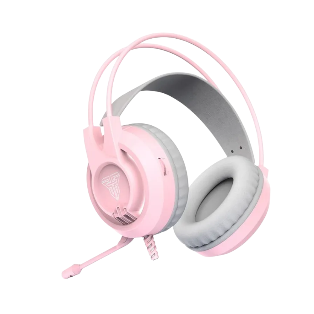 Headset Gamer C/ Fio Fantech Chief II RGB Sakura Edition Rosa - HG20