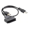 Cabo Sata P/ 2 USB 2.0 Riomartec 40cm - CaboSata