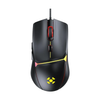 Mouse Gamer Usb Fortrek Crusader Rgb 12800 Dpi Preto