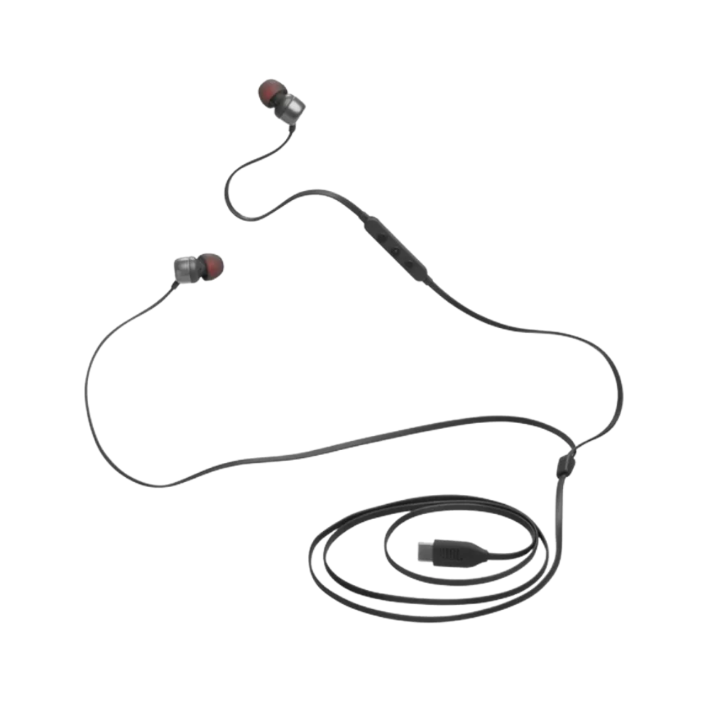 Fone de Ouvido JBL Intra Auricular Usb Tipo C T310C Preto - TUNE310C