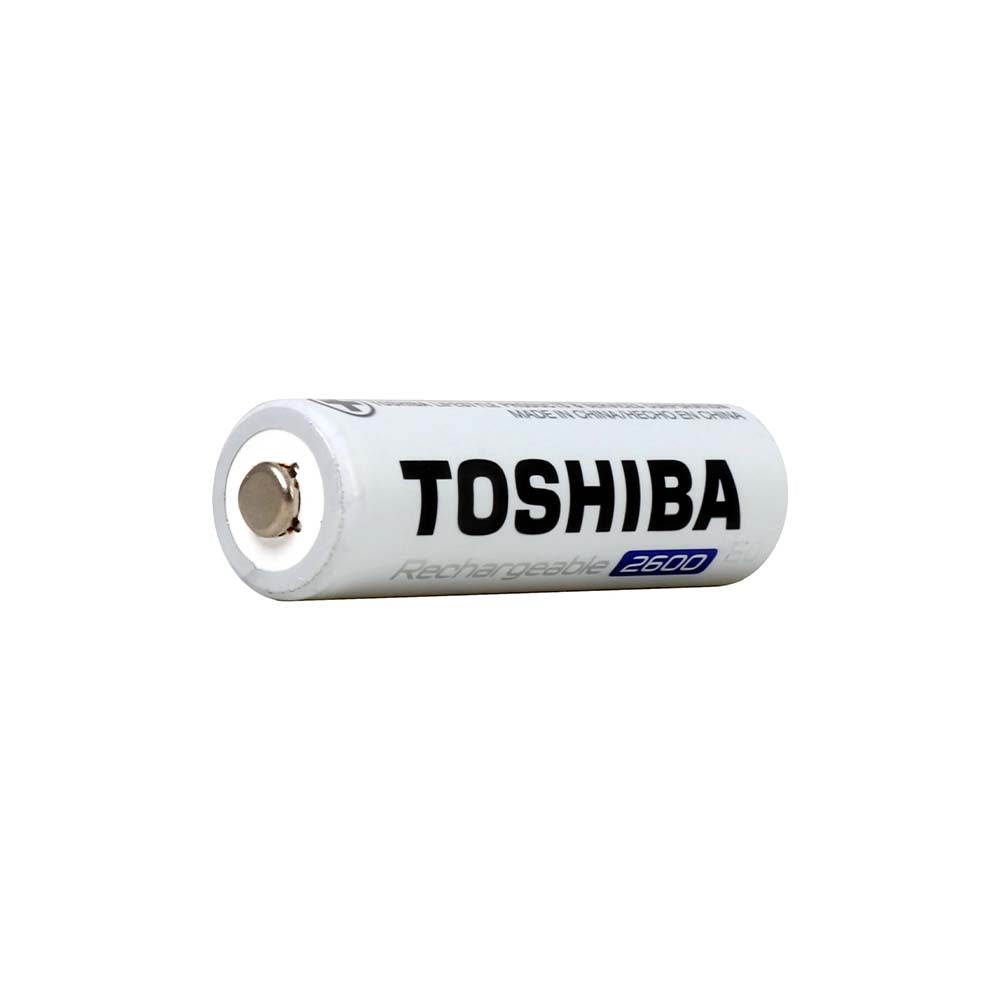 Pilha Recarregável AA 2600mah Toshiba (Blister C/4 Pilhas) - TNH6GAE