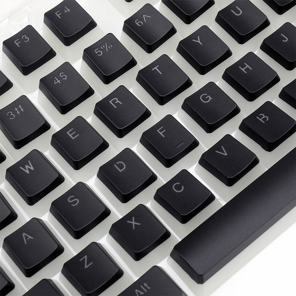 Kit de Teclas Keycaps Redragon Scarab PBT Double Shot Preto - A130-Black