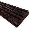 Teclado Gamer Mecanico PCYes Zot Outemu Red Hotswap Led Vermelho Preto - PZOHRDV