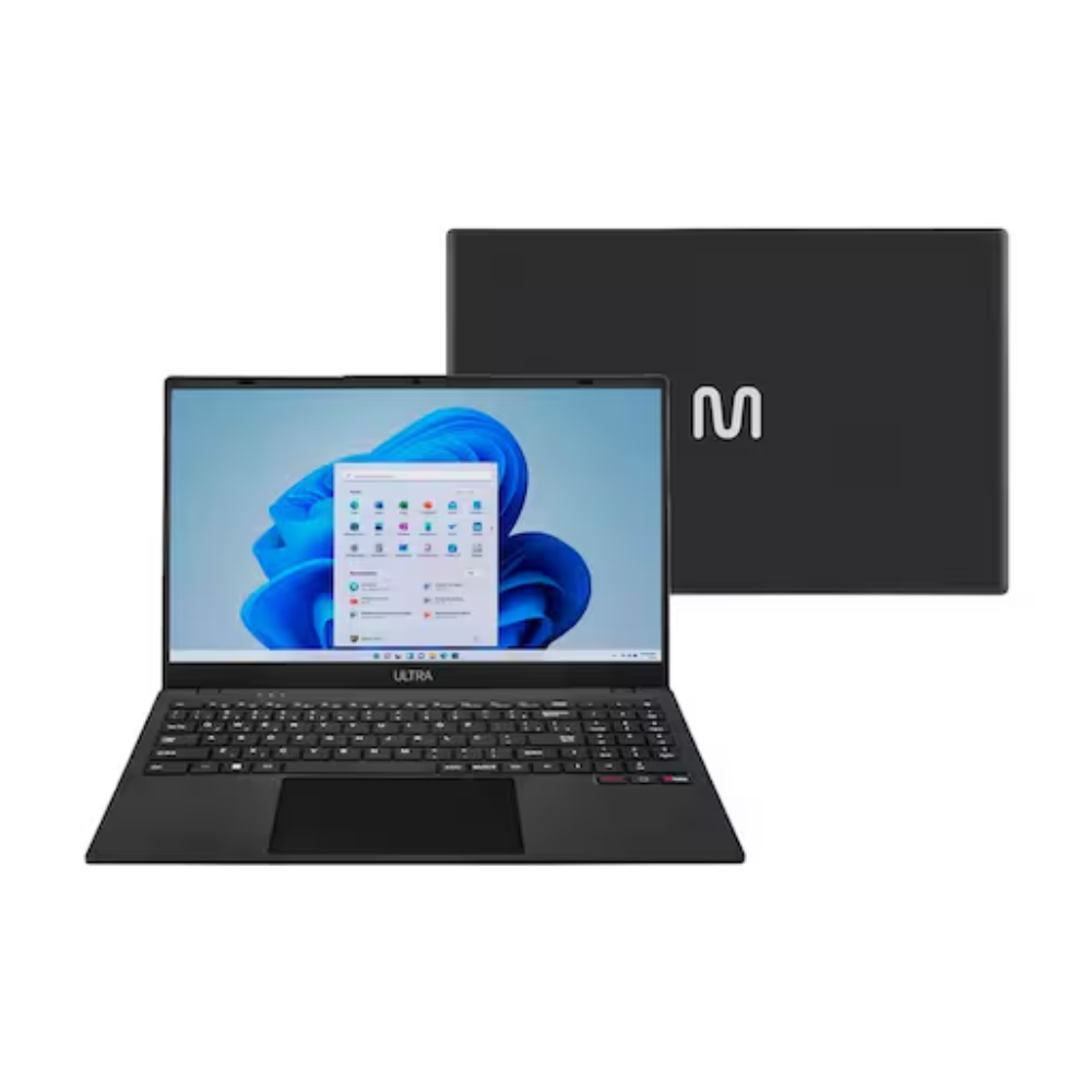 Notebook Multi Ultra Intel Celeron N4020C 4gb 128gb eMMC 15.6 Pols Cinza Win11 Home - UB263